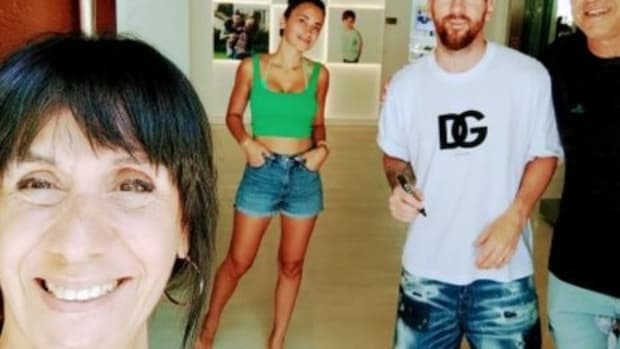 mama y messi sola